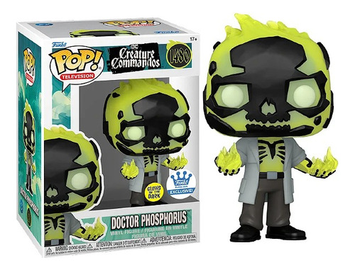 Funko Pop Doctor Phosphorus #1480 Glow Creature Commandos