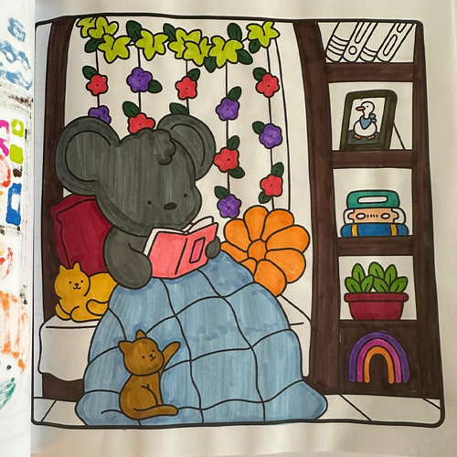 / Libro Para Colorear Dibujo Libro 48 Dibujo