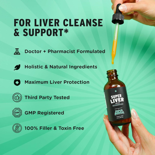 Super Liver Liquid Drops Super Bonsai Sin Sabor