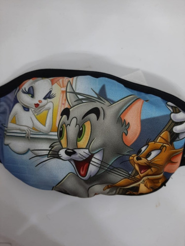 Barbijo De Tom Y Jerry Para Chicos De 6 A 11 Años