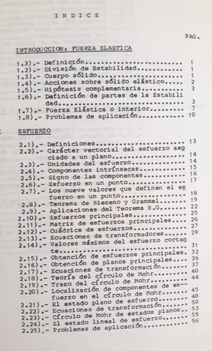 Libro Estabilidad De Las Construcciones Elasticidad