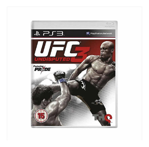 Jogo Ps3 Ufc 3 Undisputed Original Mídia Física