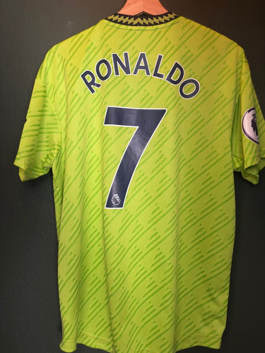 Jersey Cristiano Ronaldo Manchester Versión Jugador (Usado)