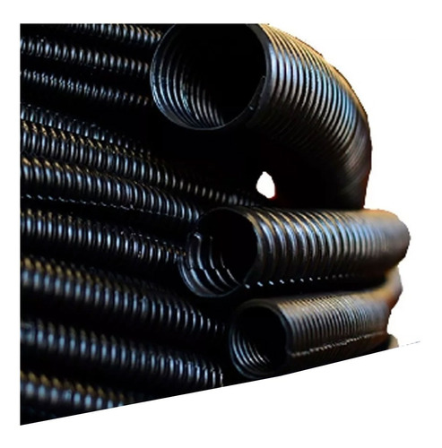 Tuberia Flexible Plastica 1 1/2 Negra. 00semt13 (3mt)