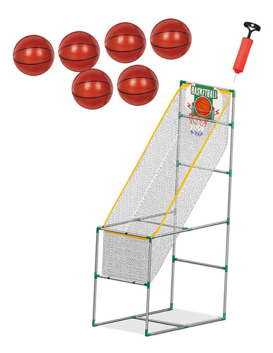 El Juego De Baloncesto De Arcade Para Niños 139m Con 6 Bola