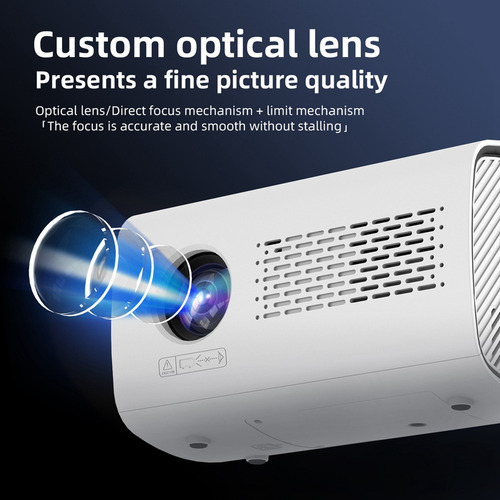 Proyector Doméstico T100 Portátil Multifuncional Wifi Con La