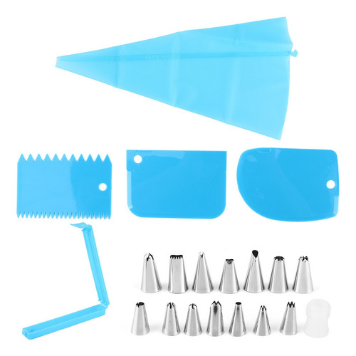 Juego De Boquillas Para Pasteles, 20 Piezas, Juego De Decora