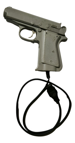 2 Controle Pistola Game Antigo Detalhe (peça) (Usado)