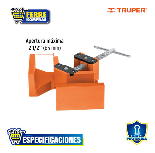 Kit 2 Prensas Esquineras Profesional, 2-1/2 102597