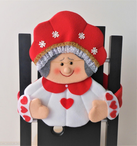 Forros De Sillas Motivos Navideños Juego De 6 Forros