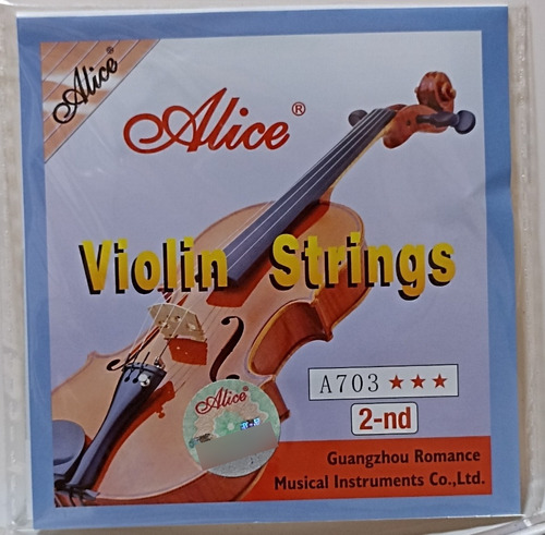 Cuerda 2da La De Violín Alice