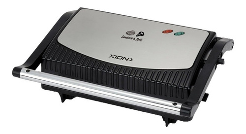 Imagen 1 de 6 de Sandwichera Grill Xion Xi-gr2 Con Placas Antiadherentes Nnet