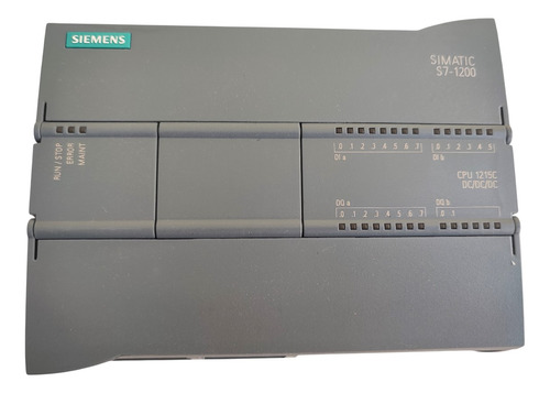 Plc Siemens S71200 Cpu 1215 Dc/ Dc/dc 14 In /10 Out/2ai/2ao
