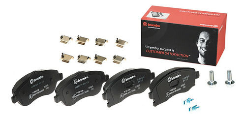 Jgo Balatas Bajos Metales Y Discos Del Tornado 04/19 Brembo