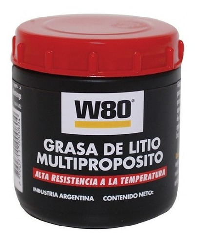 Grasa De Litio 100 G Resiste Temperatura W80