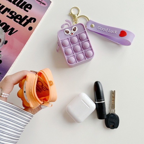 8 Opciones Monedero Llaveros Fidget Gifts Pop It Disney 8 Opciones Monedero Llaveros Fidget Gifts Pop It Disney