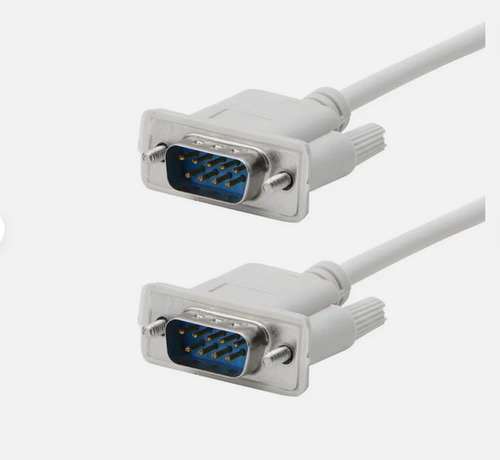 Cable Rs232 Db9 Macho A Db9 Macho. Longitud 1.2 Metros