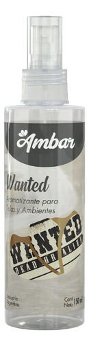 Aromatizante Para Ropa Textil Ambar Aroma Wanted 150ml