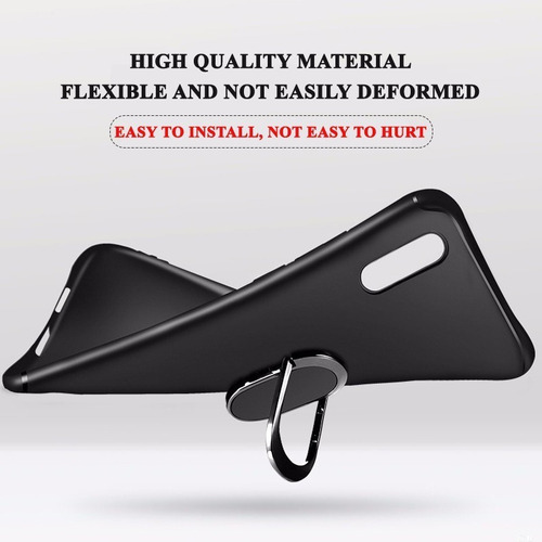 Funda De Silicona Para Oneplus 10t 5g Con Anillo Suave