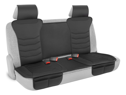 Motor Trend Luxefit - Funda De Asiento Trasero De Pelo Sintt