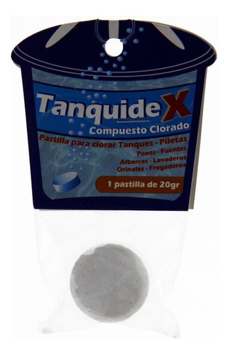 Cloro Multiusos 90% Tableta 20gr Und Tanquidex