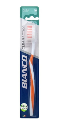 Escova De Dente Clean Action Bianco Macia Cabo Extra Firme