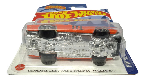 Custom Hot Wheels General Lee Los Dukes De Hazzard Basico Hw Naranja (Usado)
