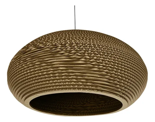 Lampara De Techo Momo D40 Luminaria Living Dormitorio Lcm Estructura Marrón