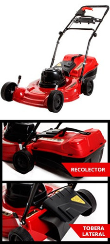Recolectora Cortadora De Césped Petri Max 1.5 Hp 2 En1 C/reg