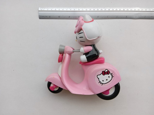 Figura Hello Kitty Scooter Jada Toys Con Detalles D Pintura! (Usado)
