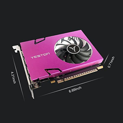 Tarjeta Gráfica Para Juegos Yeston Gt730 4gb 4hdmi, Ddr3 De