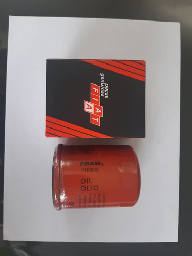 Imagen 4 de 4 de Filtro De Aceite Motor Fiat Palio Fire 1.3/ 1.4,forza/sienna