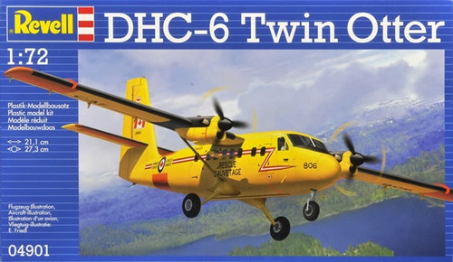 Imagen 1 de 5 de Dh6-6 Twin Otter Escala 1/72 Revell 04901