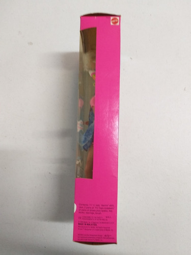 Boneca Barbie All American Reebok 1990 Nrfb Caixa Perfeita