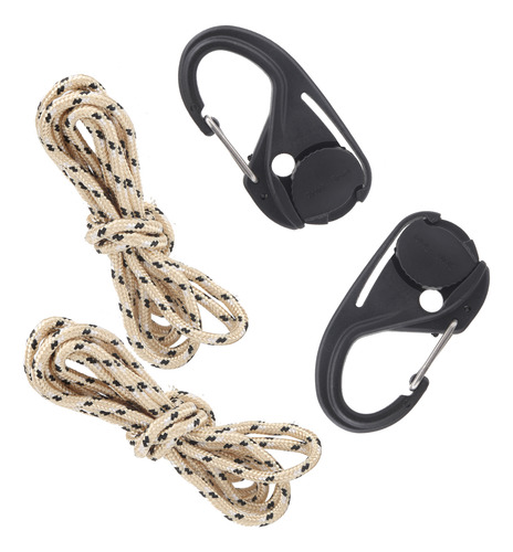 Cordón Para Tensar Cuerdas, 2 Unidades, Mosquetón Con Trinqu