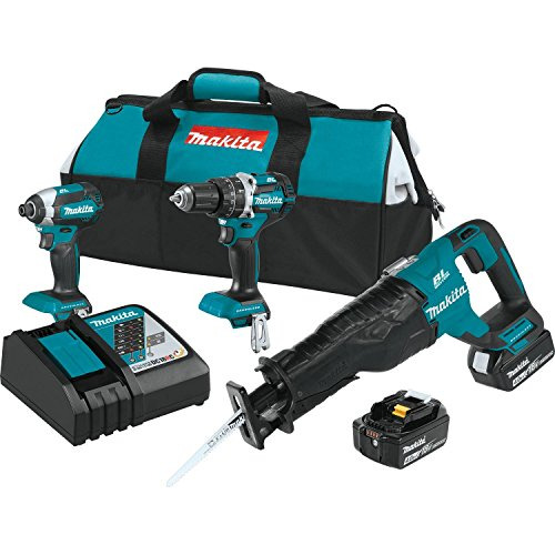 Kit Combinado Sin Cepillo Makita Xt328m 40 Ah 18v Lxt Lithiu