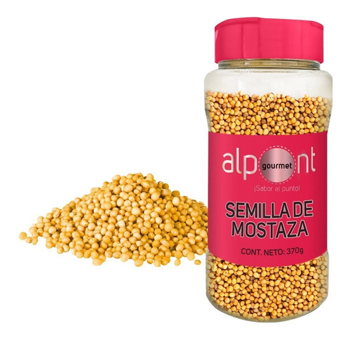 Alpont Semilla De Mostaza Entera 370 Gramos 2 Piezas