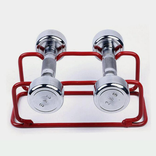 Estante De Acero Para Mancuernas China Peso Rack Para L Rojo