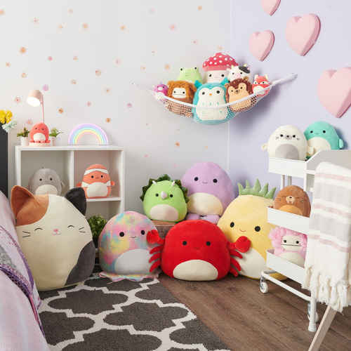 Juguete De Peluche Squishmallows Disney Stitch Con Sandía De