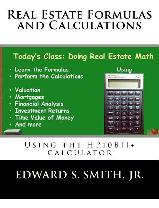 Libro Real Estate Formulas And Calculations: Using The Hp...