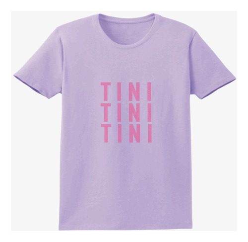 Remera Tini La Triple T Adulto Unisex Lila #4