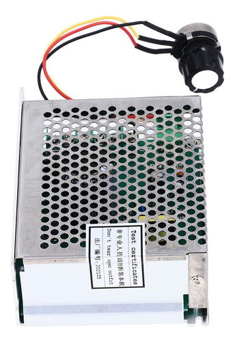 Controlador Regulador Velocidad Motor Pwm Dc, Entrada
