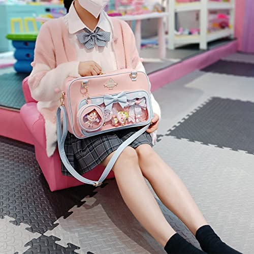Eien Kaliforua Ita Bag Cute Jk Uniform Bag Doble Ventana Swe