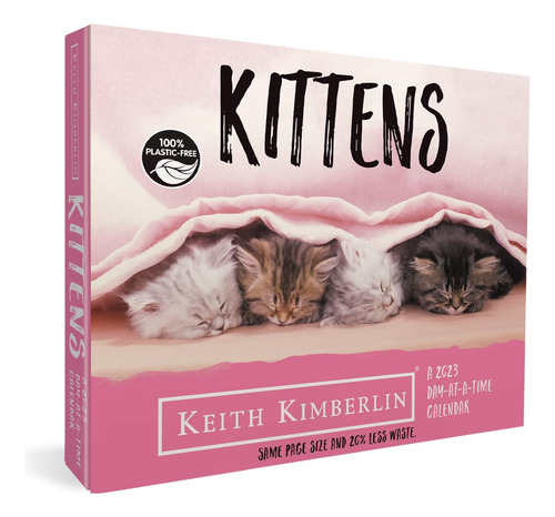Libro: 2023 Keith Kimberlin Kittens Day-at-a-time Box Calend