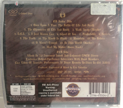 Imagen 2 de 2 de Good Charlotte - The Chronicles Of Life And Death