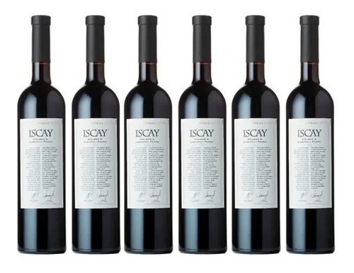 Vino Iscay Malbec Cabernet Franc Bodega Trapiche Caja X6u