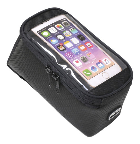 Bolsa Case Porta Celular Objetos Bike Suporte Quadro Grande