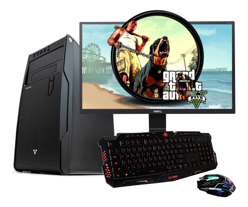 Pc Gamer Amd Ryzen 5 Radeon Rx Vega 11 8gb 1tb Ssd + Kit