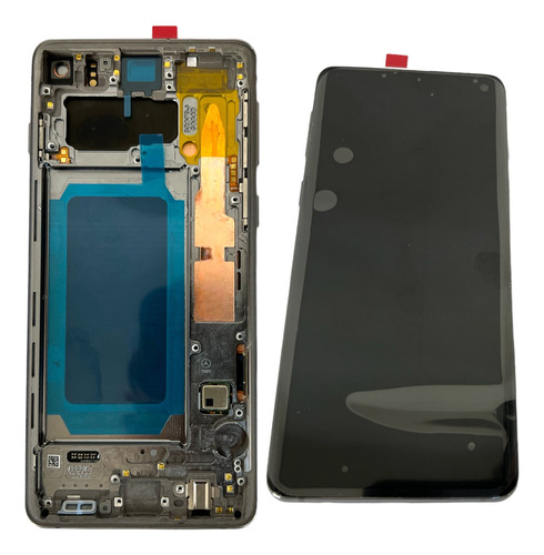 Sjpm Tela Touch Display S10 G973 Com Aro 100% Original