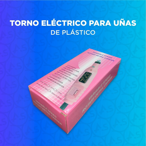 Imagen 3 de 10 de Torno Profesional Para Pedicuria Manicuria Uñas Esculpidas